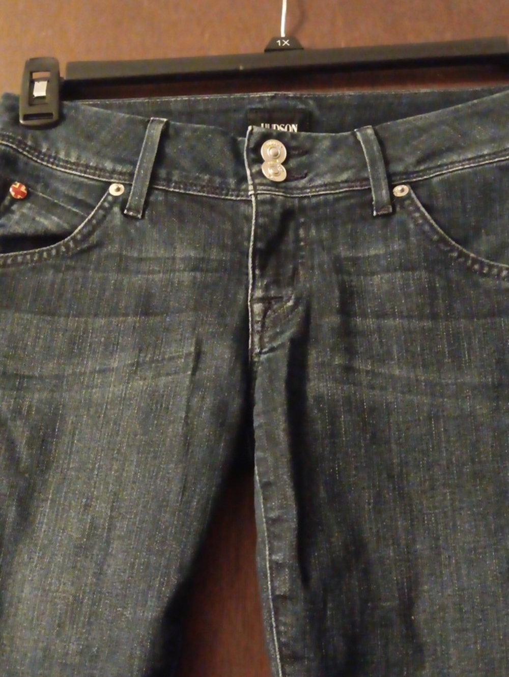 Hudson Jeans Women's Dark Indigo Straight Leg Jeans